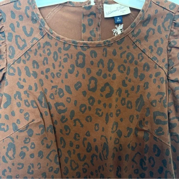 Universal Thread Brown Leopard Print Mini Dress - Picture 3 of 5